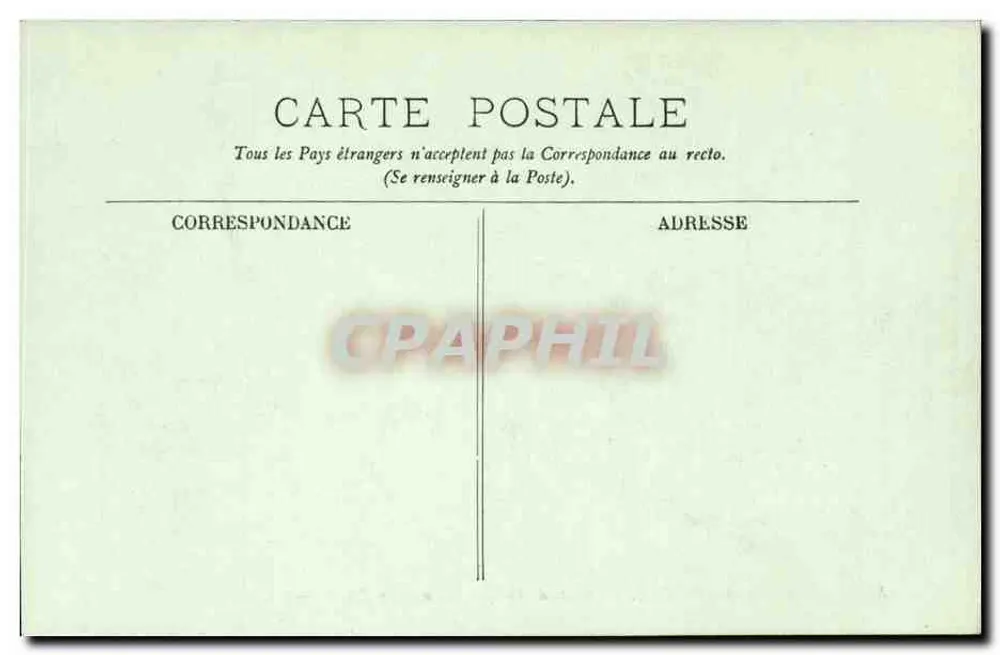 Arredores de Nice — Estrada de Villefranche ao Cap Ferrat — LL, n° 861 - Verso