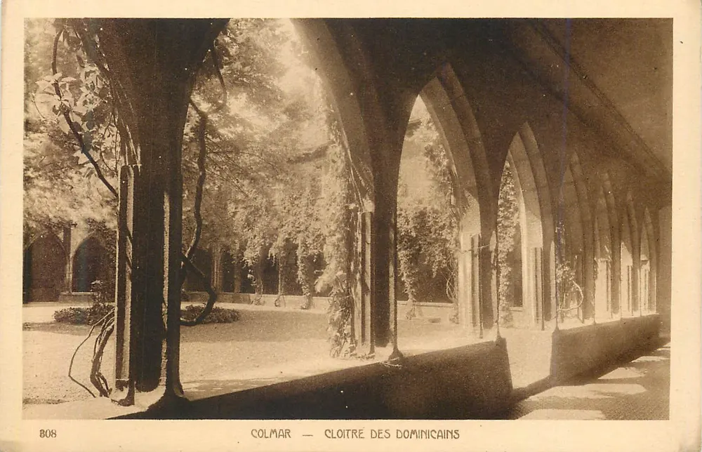 Colmar — Claustro dos Dominicanos — série 808 - Frente