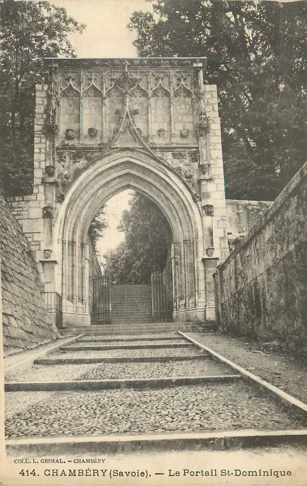 Chambéry (Savoie) — Tor St-Dominique — Sammlung L. Grimal - Vorderseite