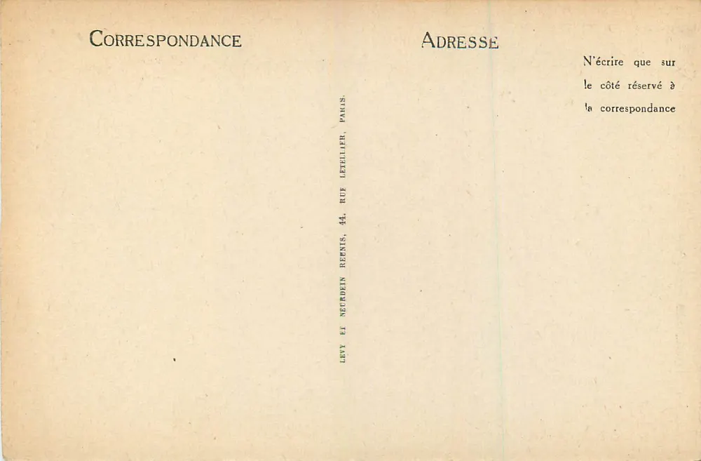 Rouen — Dessous de la Voûte de la Grosse Horloge — ND - Verso