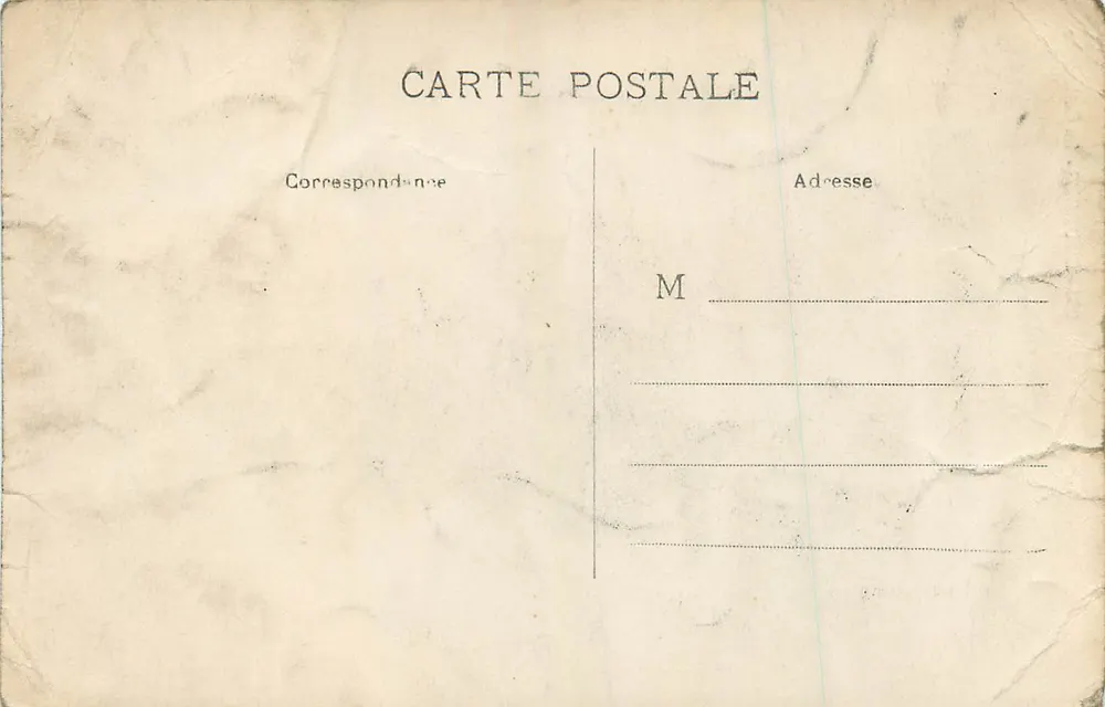 Bourges - La Cathédrale — vue de la façade et de la tour, éditeur impr. sur la carte n°200 - Rewers