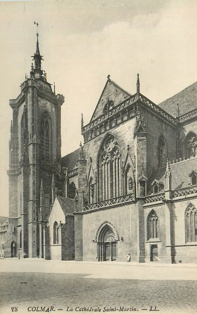 Colmar — A Catedral Saint-Martin — LL. n°28 - Frente