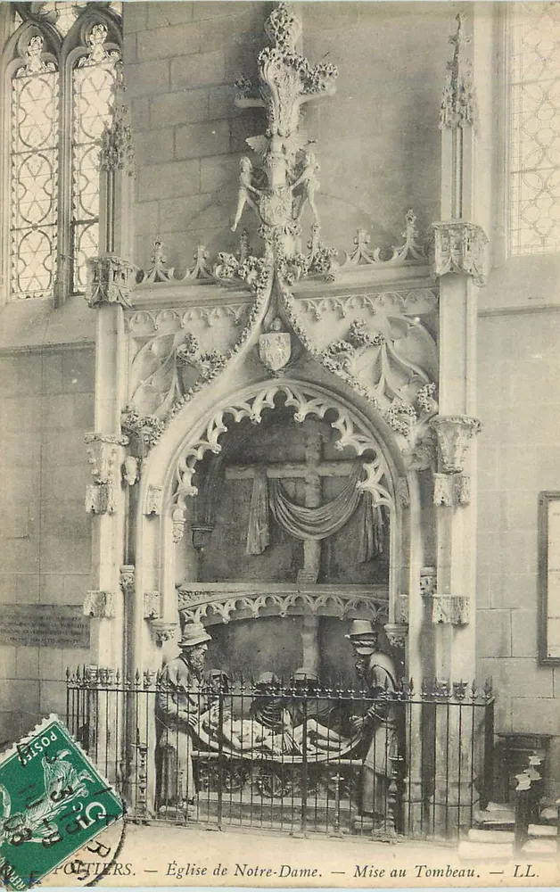 Poitiers — Kirche Notre-Dame — Mise au Tombeau — LL. - Vorderseite