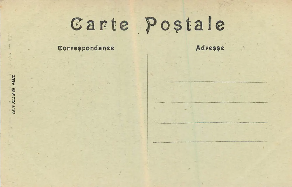 Honfleur — Abside de Santa Catarina — LL. - Verso