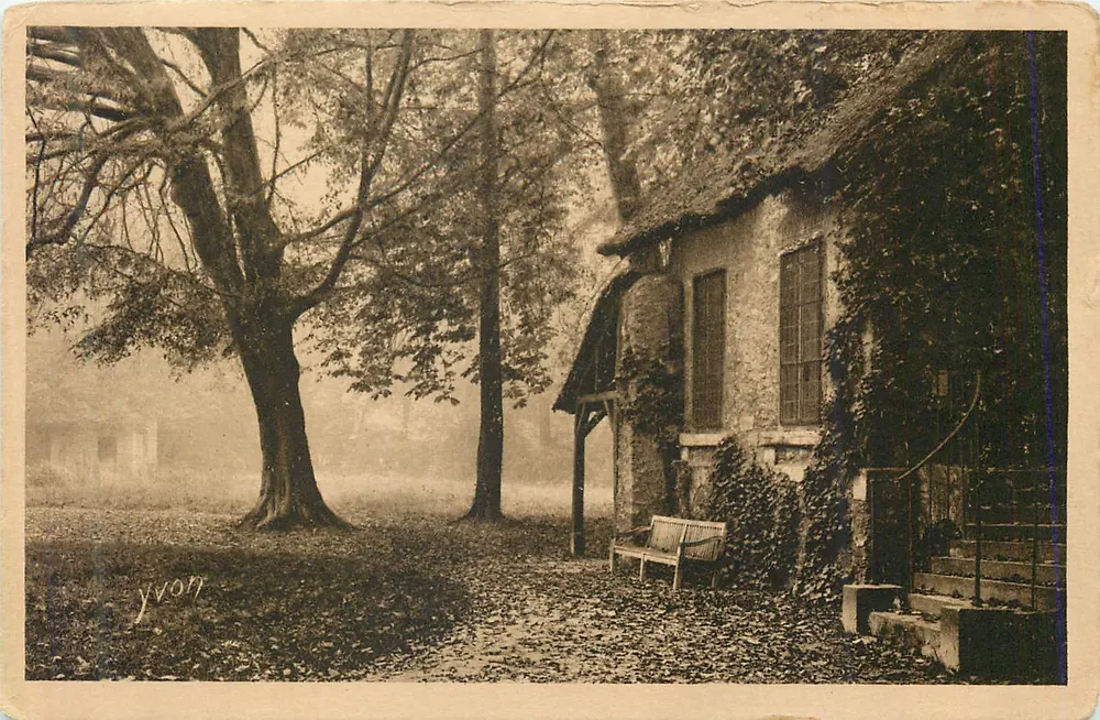 O Quarto de Recreio de Marie-Antoinette — Splendeurs e charmes de Versailles — Edição de Arte Yvon, n° 50 - Frente