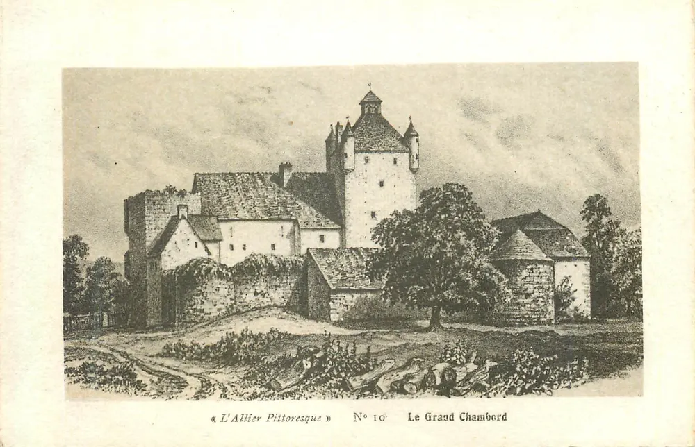 Le Grand Chamberd — Château — L'Allier Pittoresque N° 10 - Recto