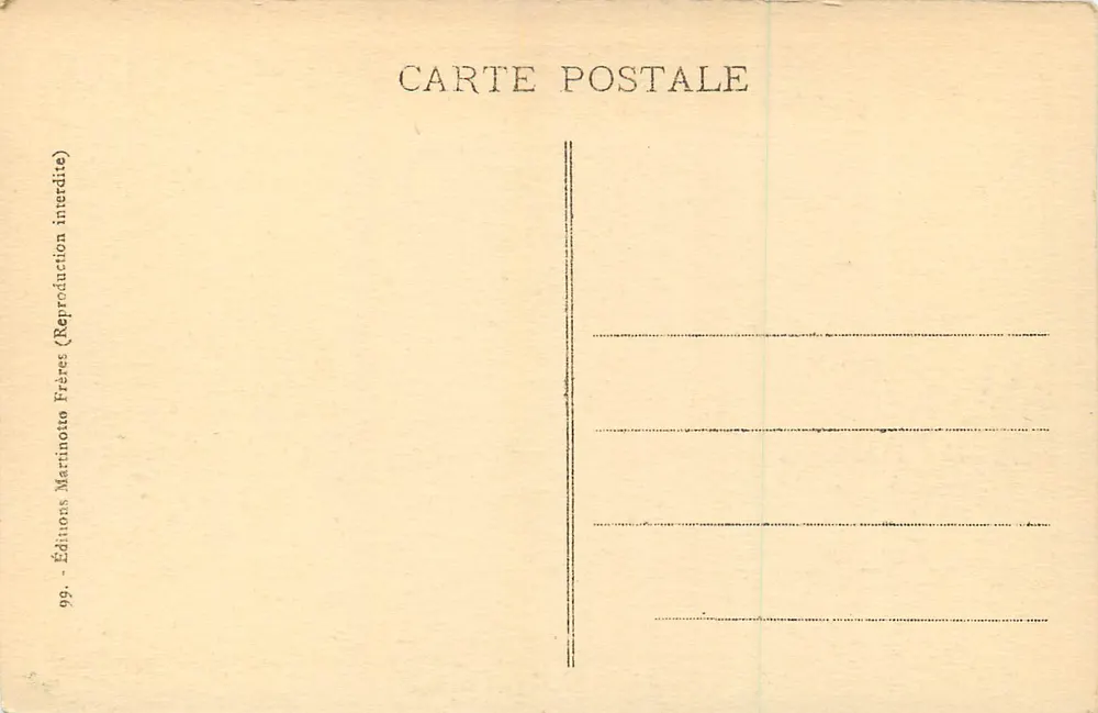 Le Plateau des Petites Roches - Les Alpes — Éditions Martinotto Frères - Verso