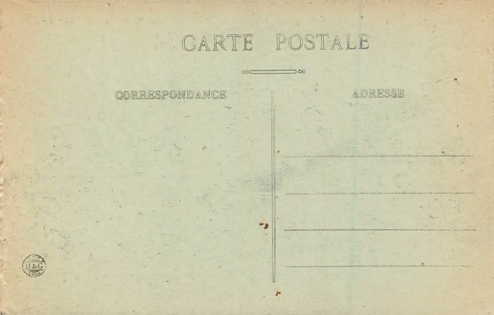 Grenoble — Nascer do Sol sobre a Isère — ER. - Verso