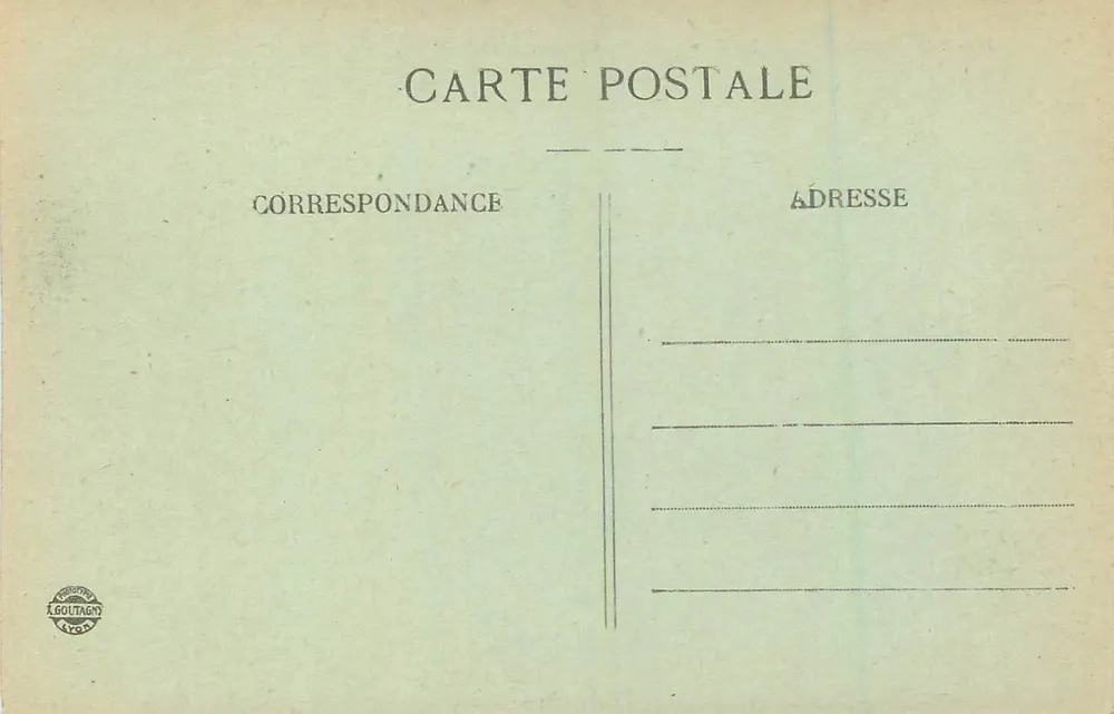 Grenoble — A Place de la Constitution — E.R. - Verso