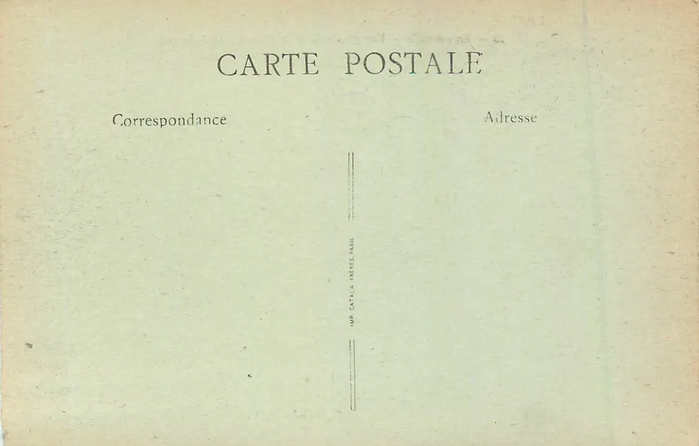 Grenoble - Vista geral e o Cours Saint-André — LE DAUPHINÉ, n°15 - Verso
