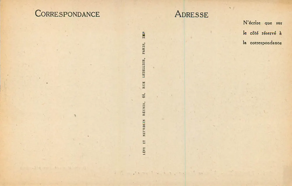 Lisieux — Vieilles Maisons, rue de Livarot — Édition Maurice Duvey Lisieux - Verso