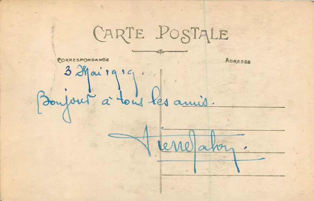 CAEN — Lucarne do Hotel da Bolsa — Editor PAR - Verso
