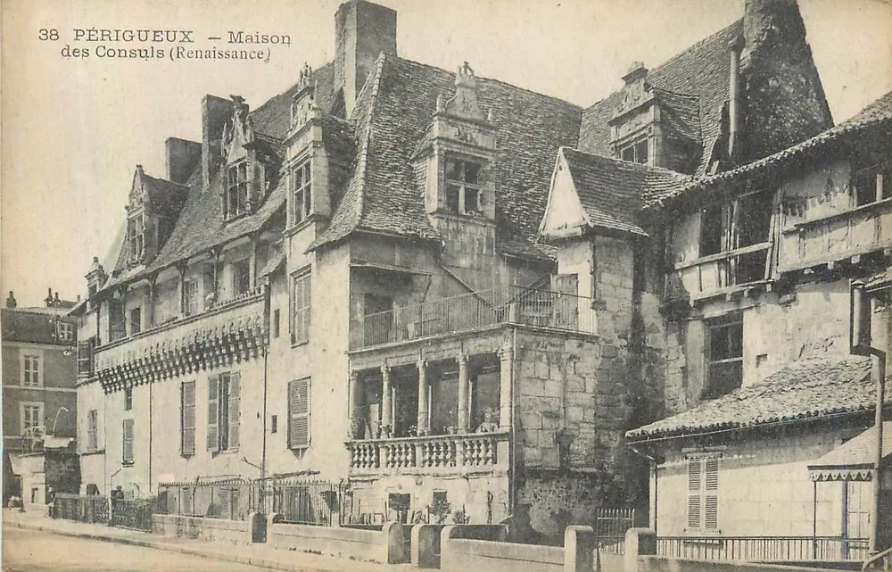 Périgueux — Casa dos Conselheiros (Renascimento) - Frente