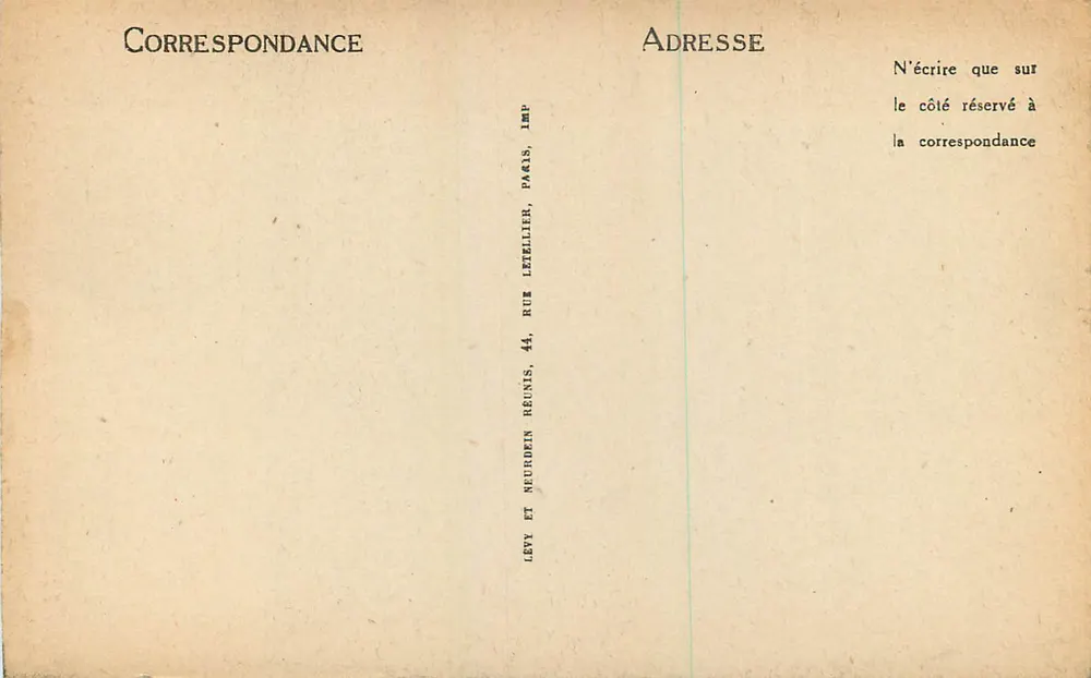 Lisieux — Antigas Fortificações — Torre do século XVI, Boulevard Sainte-Anne — Edição Maurice Duvey, Lisieux - Verso