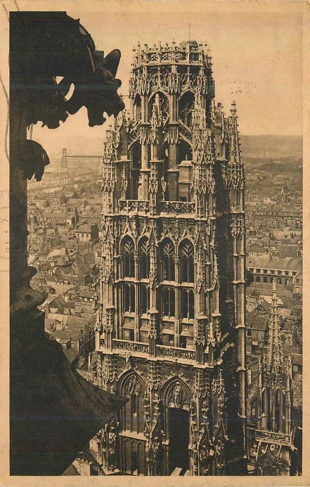 Rouen — Die Butter-Turm — Les Éditions d'Art YVON - Vorderseite