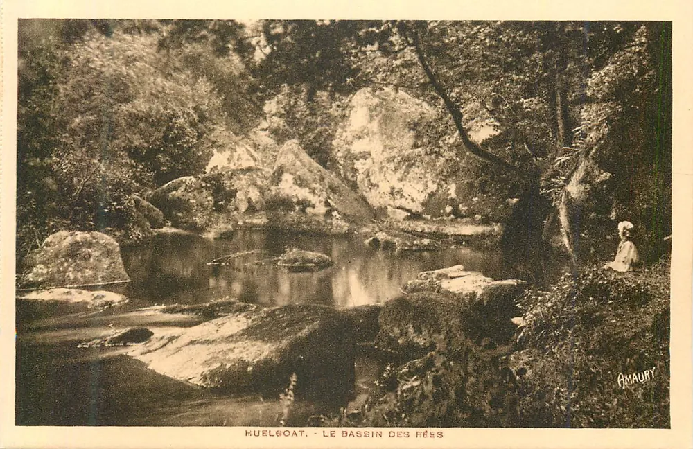 Huelgoat - Le Bassin des Fées — Amaury - Recto