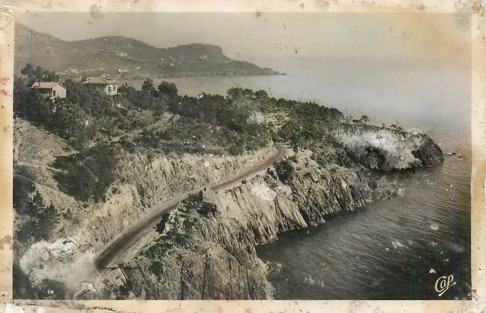 Le Trayas — Estrada da Corniche d'Or — editor C.A.P. Paris - Frente