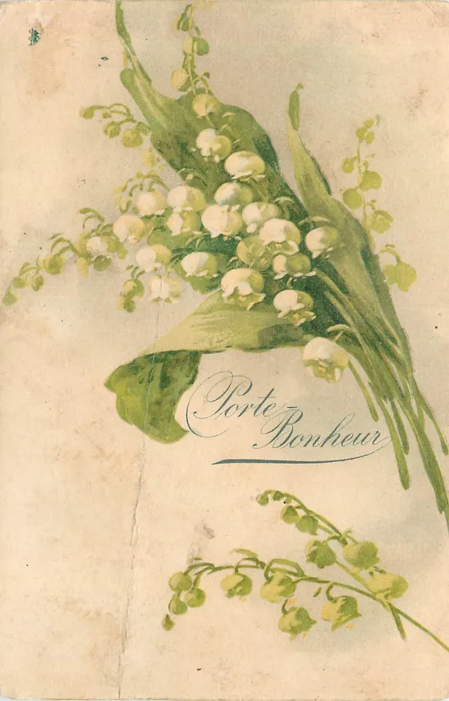 Lírio do vale — Porte Bonheur — Carte postale - Frente