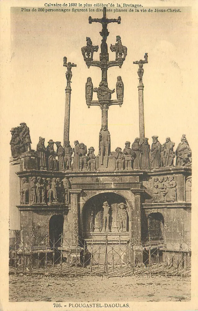 1602 के कैल्वेयर — ब्रेटेन के सबसे प्रसिद्ध — प्लूगास्ट्रल-दौलास - आगे
