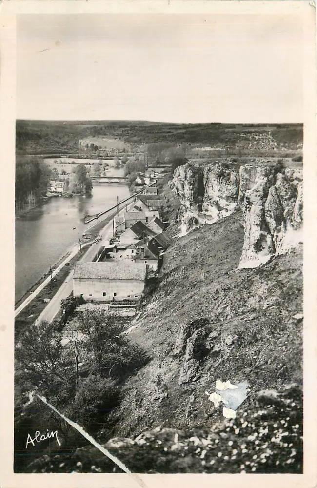 I Rochers du Saussois (Yonne) — vista panoramica — Alain - Recto