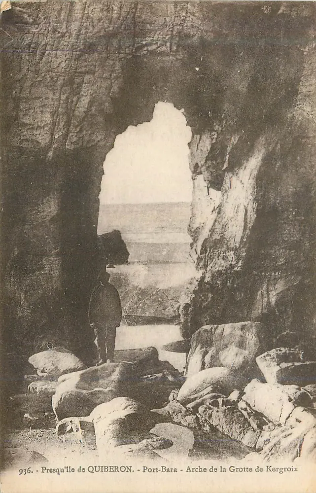 Halbinsel Quiberon - Die Arche der Grotte Kergroix - Laurent-Nel, Stennes - Vorderseite