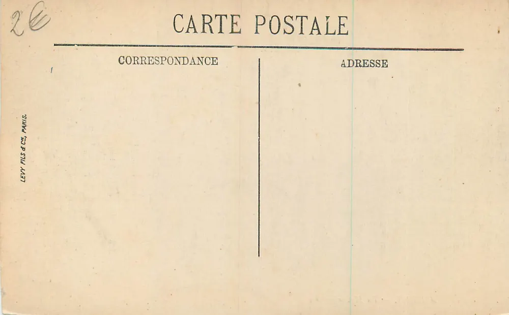 Amiens — La Hotoie — LL - Verso