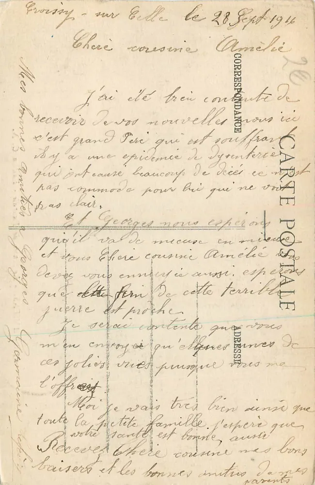 Amiens — O Museu da Picardia — Edição C.N. n°243 - Verso