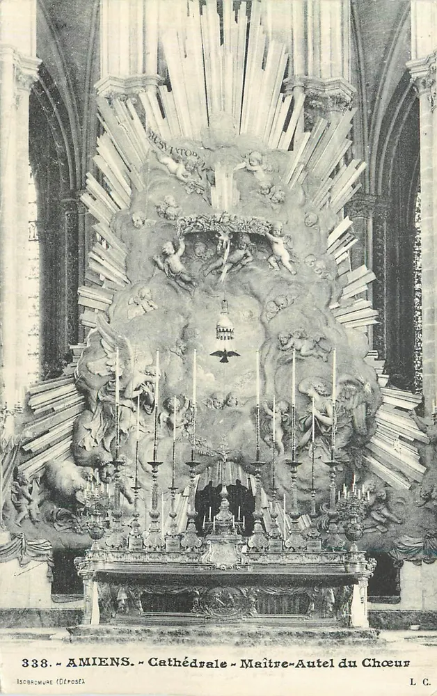 Amiens - Catedral - Altar-mestre do Coro - Frente
