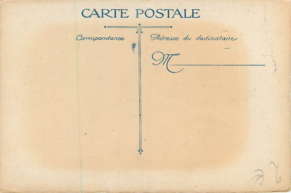 Amiens. La Cathédrale ; Portail de la Vierge dorée — série 414 - Verso