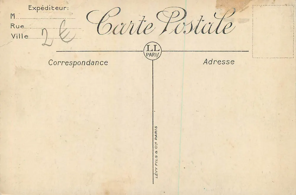 Amiens — Het Paleis van Justitie — LL - Achterkant