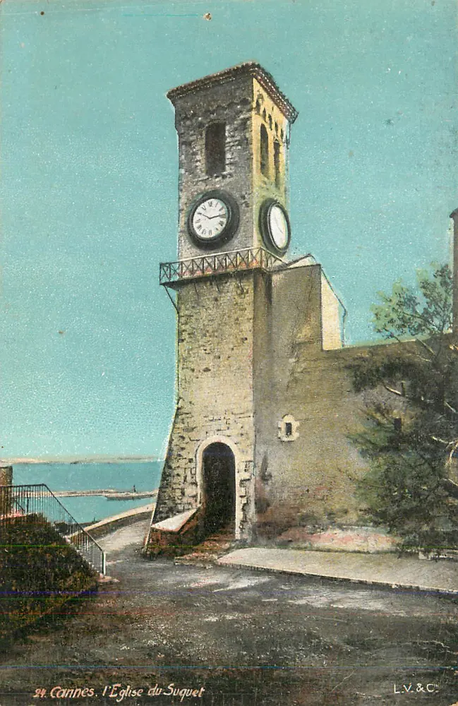 Cannes. A Igreja do Suquet — editor LV.&C., n°21 - Frente