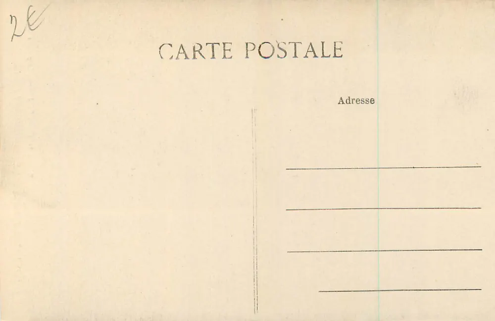 Fontaine de Vaucluse — A Vale — Éditions Artistiques Vve J. Brun, Carpentras - Verso