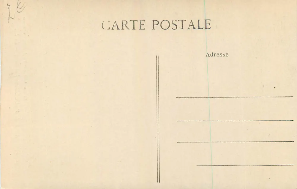 Fontaine de Vaucluse — O Lago — Éditions Artistiques Vve J. Brun, Carpentras - Verso