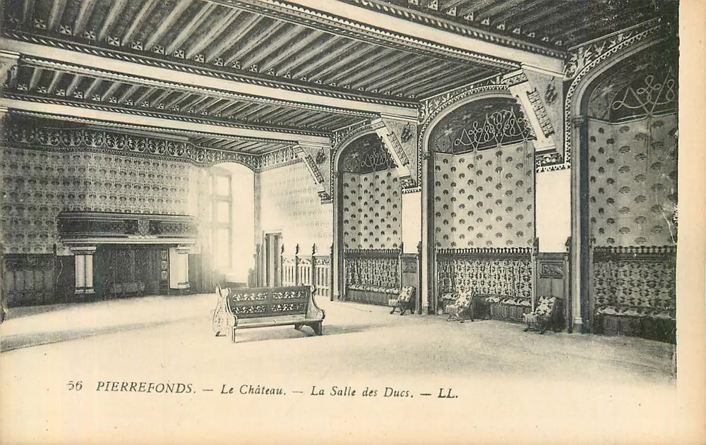 PierreFonds — Le Château — La Salle des Ducs — LL. — n°56 - Recto