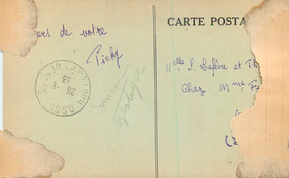 Poço de PADIRAC (Lot) — Grande Pendeloque — MPDL - Verso