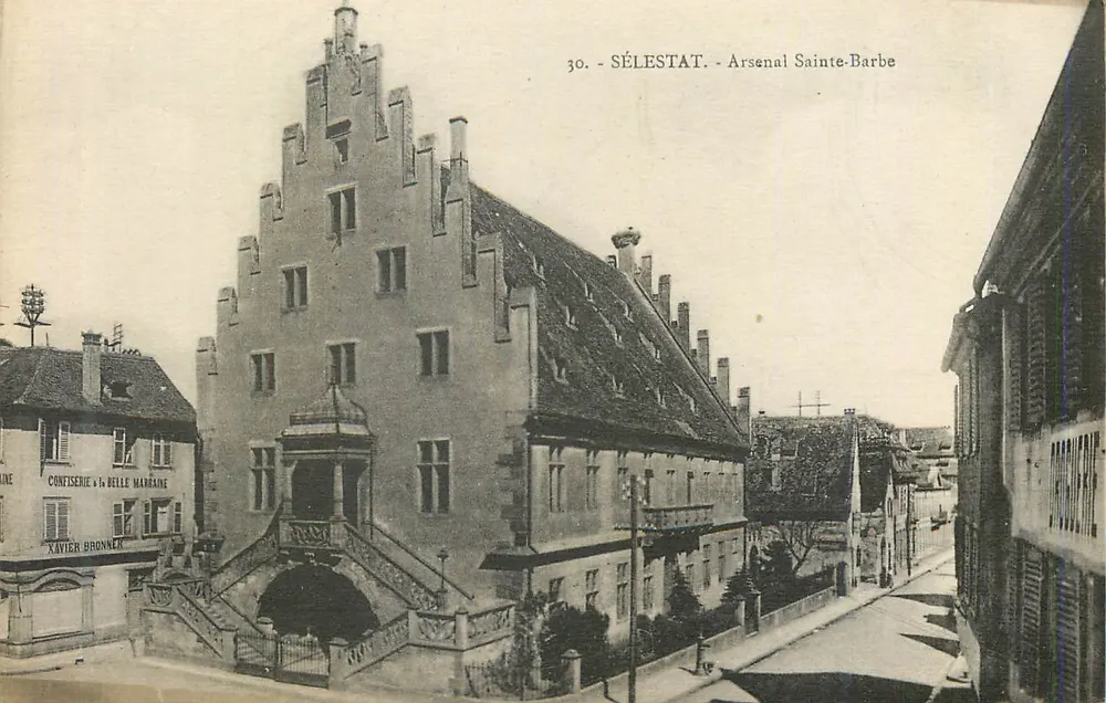 Sélestat - Arsenal Sainte-Barbe — wydawca « La Cigogne », n°30 - Awers