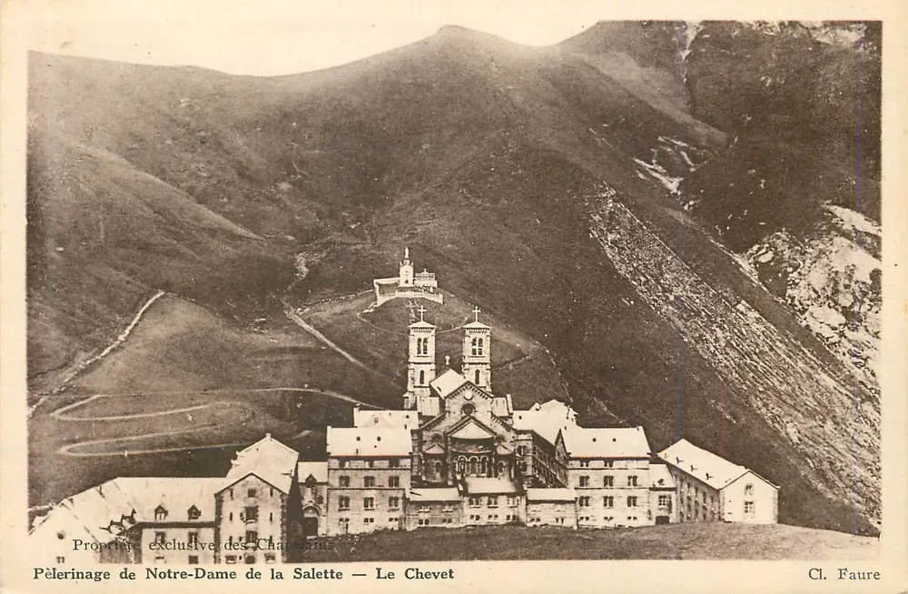 Pilgerung Notre-Dame de la Salette — Der Chevet — Cl. Faure - Vorderseite