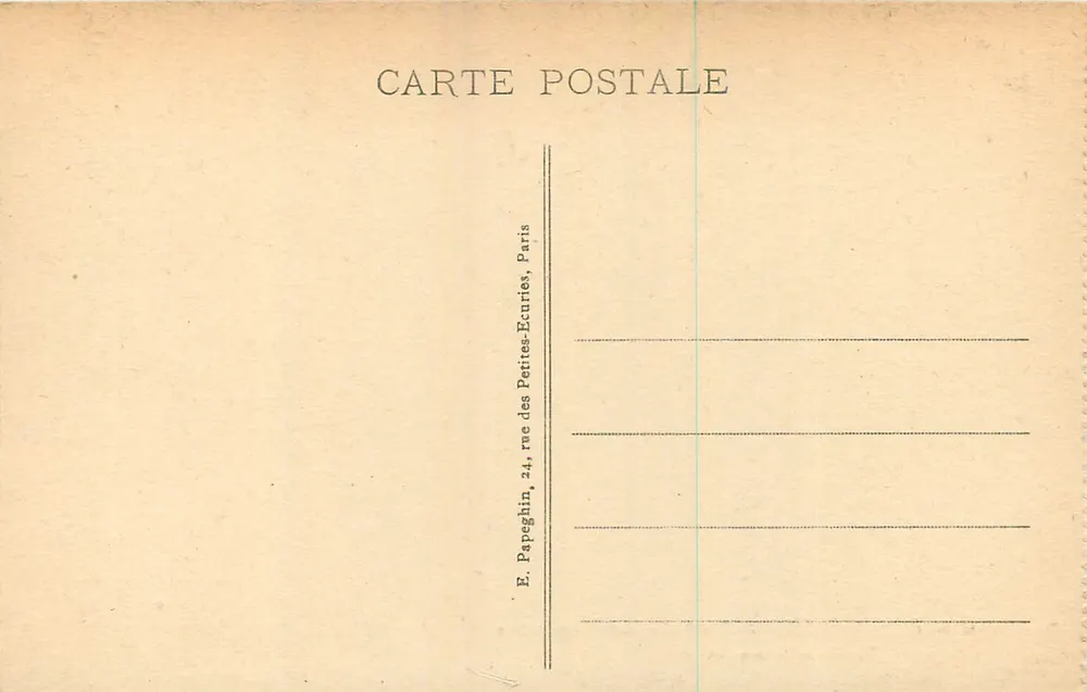 Palais de FONTAINEBLEAU - Salon des Tapisseries — A. P. - Verso