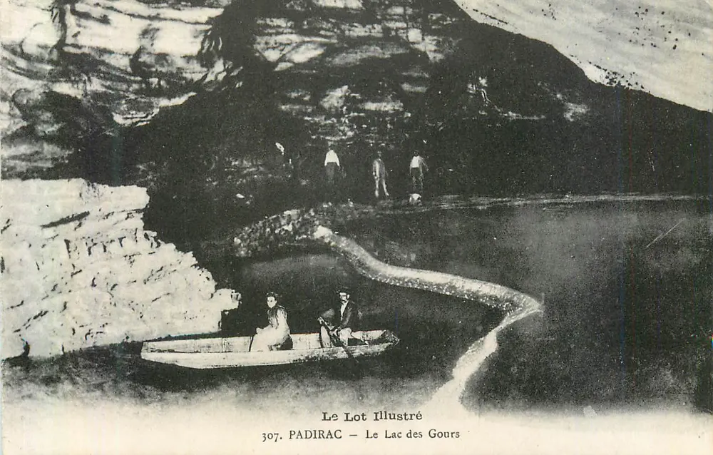 Padirac — O Lago dos Gours — Le Lot Illustré, n°307 - Frente