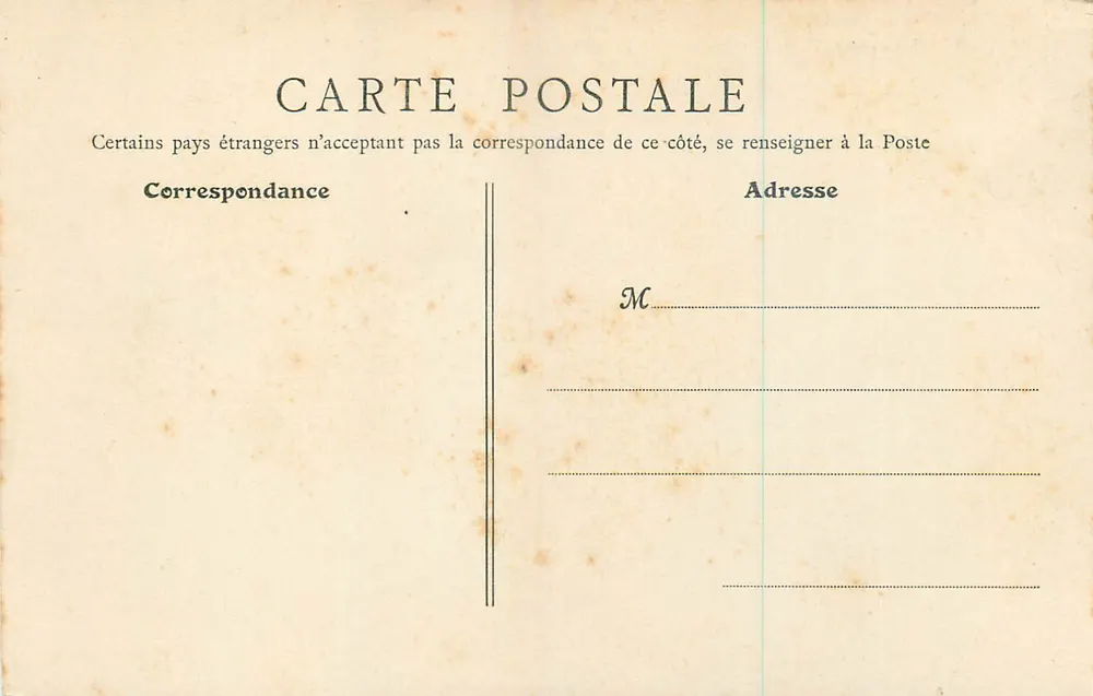 Luc-sur-Mer (Calvados) — Castillo de Mathan — B.F. París - Reverso