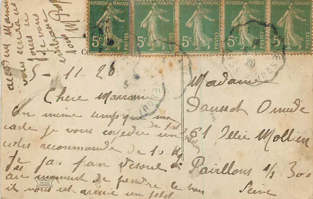 Chambery — Le Château des Ducs de Savoie (XIe siècle). Monum. hist. - Verso