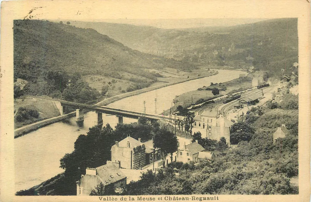 Vale do Meuse e Château-Regnault — Leloup, editor, Toulouse - Frente