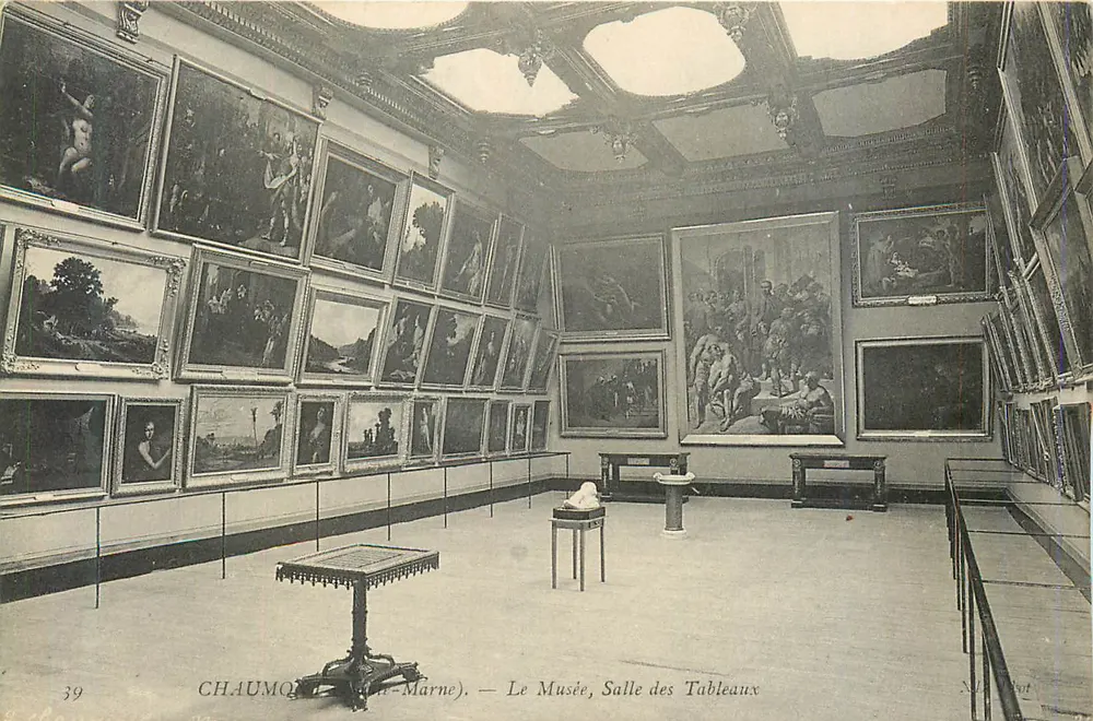 Chaumont (Marne) — Il Museo, Sala delle Opere — N.D. (N° 39) - Recto