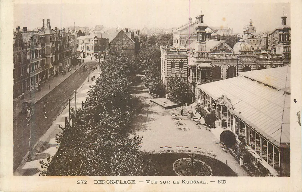Berck-Plage — Vista do Kursaal — ND - Frente