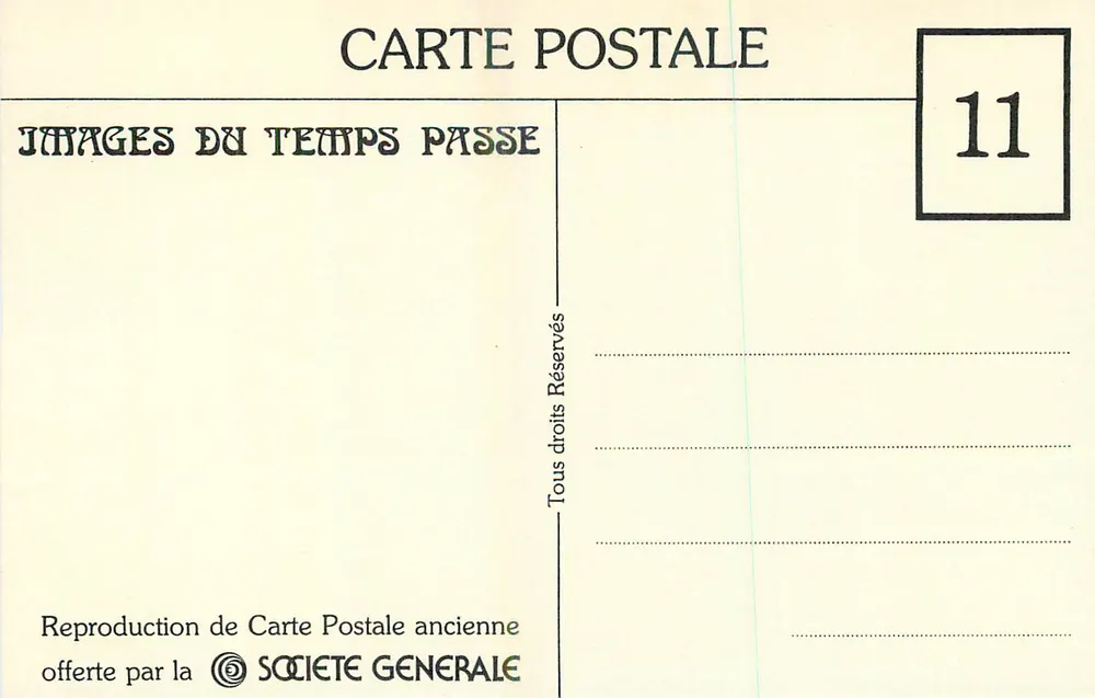 Paris (XVIe) — L'Avenue du Bois de Boulogne — LL. - Verso
