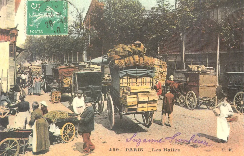 Paryż — Les Halles — Suzanne Frankheuer, C.M. n°459 - Awers
