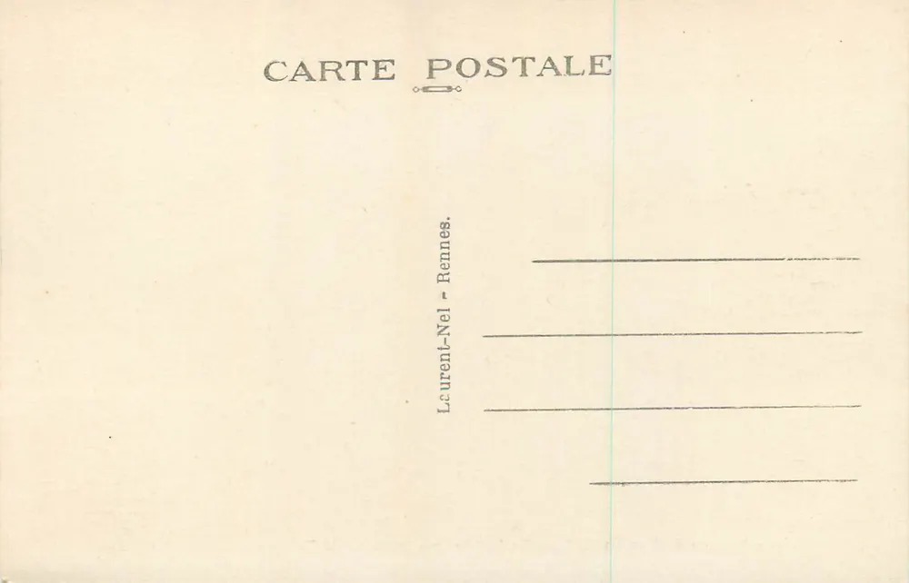 Alrededor del Cabo Fréhel — El Fuerte La Latte — Editor Laurent-Nel, Rennes, n° 3727 - Reverso