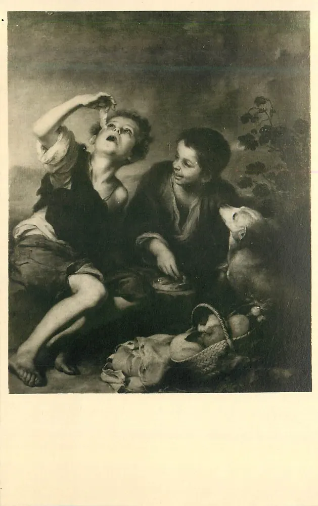 O comedor de bolos — Murillo — Impresso na França - Frente