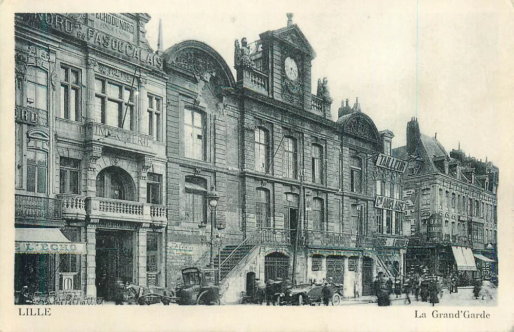 Lille — A Rue La Grand'Garde — Editora não identificada - Frente