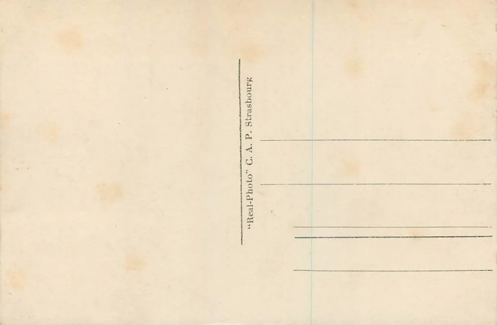 Strasbourg — Casa Kammerzell — C.A.P. Strasbourg - Verso